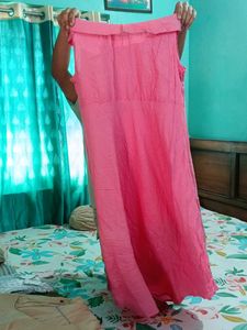 Pink Sleeveless Dress