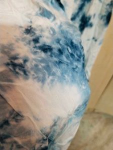 Tie-Dye Embroidered Dress
