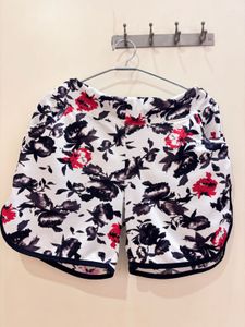 Floral Print Shorts