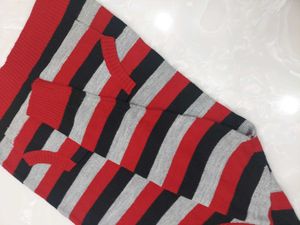 Striped Long Sweater