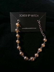Joker & Witch Pearl Bracelet