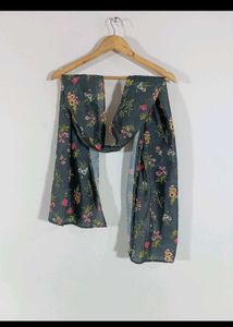 Floral Print Kurta with Dupatta