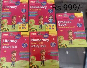 Set Of 5 Volt Books (Upper KG)