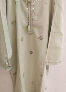 Tiered Maxi Skirt And Kurta