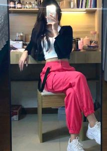 Red Cargo Pants - Trendy &amp; Stylish (FLASH SALE❗❗)