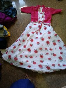 Cute Floral Girls Dress