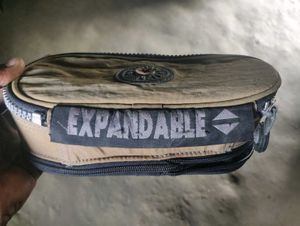 Kipling Expandable Beige Pouch