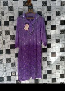 chikankari new ombre suit No Coins