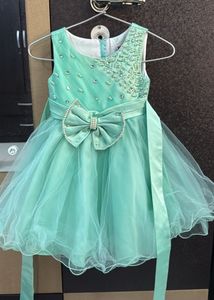Cute Aqua Party Dress