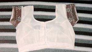 New Fancy Saree With Blouse