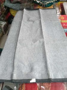 Elegant Grey Saree