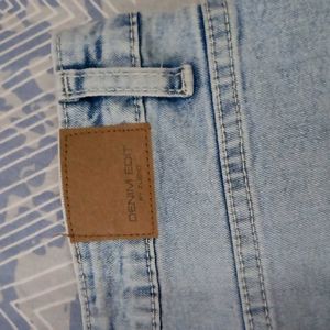 Blue Bootcut Jeans
