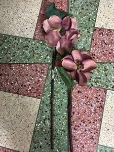 Set of 2 Artificial Magnolia Flowers