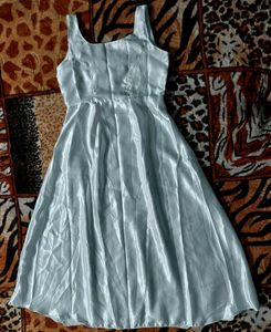 White Anarkali Kurta 2 mtr flare