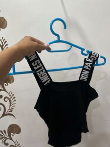 Black Crop Top