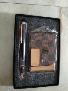Pen & Card Holder Set