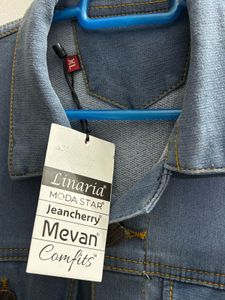 BLUE Denim Jacket - (SIZE-XL) Stylish &amp; Versatile