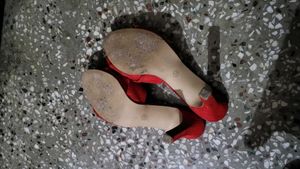 Red Dressberry Heels