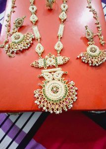 Pearl &amp; Gemstone Jewelry Set