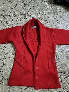 Red Casual Jacket