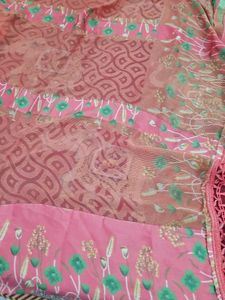 Pink Dress Material