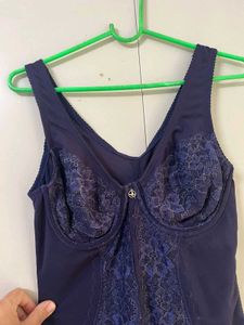 Navy Blue Lace Bodysuit