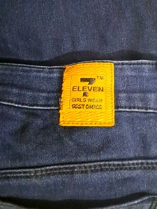 Dark Blue Denim Jeans