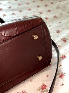 Coach Embossed Croc Satchel OG