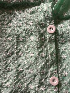 Embroidered Mint Green Shirt