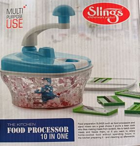 All in one, Chopper, kneader, hand juicer
