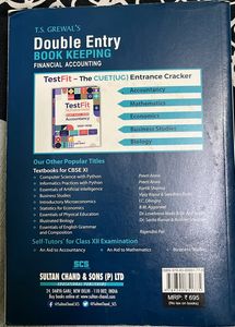 CBSE Class 11th Accountancy Textbook
