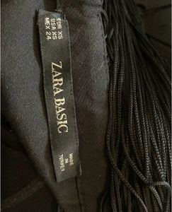 ZARA MINI BLACK BODYCON DRESS