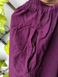 Mauve Color Co Ord Set