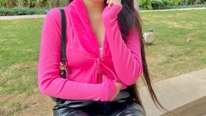 Pink Fur Winter Top