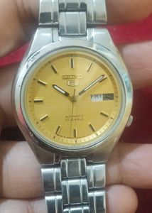 Seiko 5 Automatic Watch - Vintage Style