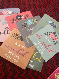 Baby Growth Milestone Card