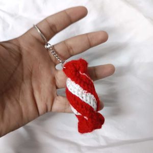 Crochet Candy Keychain 🍬