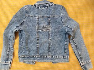 Cute Crop denim Jacket