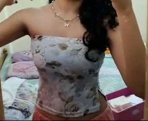 Floral Print Tube Top