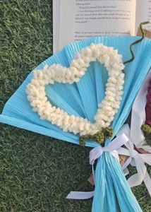 Crochet Heart Shape Bouquet