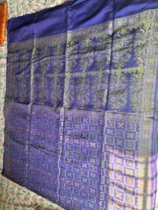 Pure Goergette khaddi weave banarasi saree