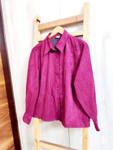 Burgundy Swift Shirt Size-42-44