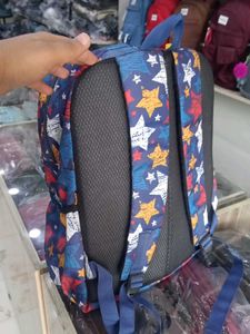 Multicolor Start Design Parachute Bag