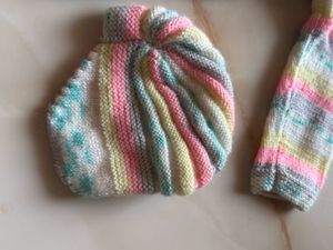 Handmade Knitted Baby Set