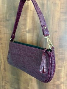 Solid Print Purse