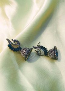 Pack Of 2 Peacock Earrings