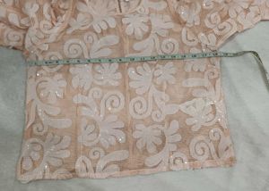 New Transparent Top...size Mentioned On Label
