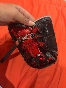 Dual Colour Sided Vanity Bag