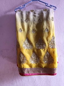 Yellow Saree