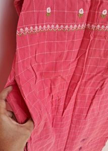 MELANGE THREADWORK KURTA